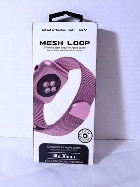 Press Play Apple Watch Band - Rose Gold 38/40mm - New in Box